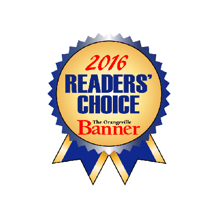 2016 Orangeville Banner Readers Choice Award