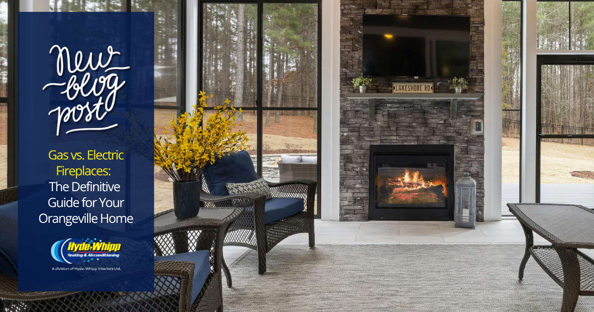 Gas vs Electric Fireplaces