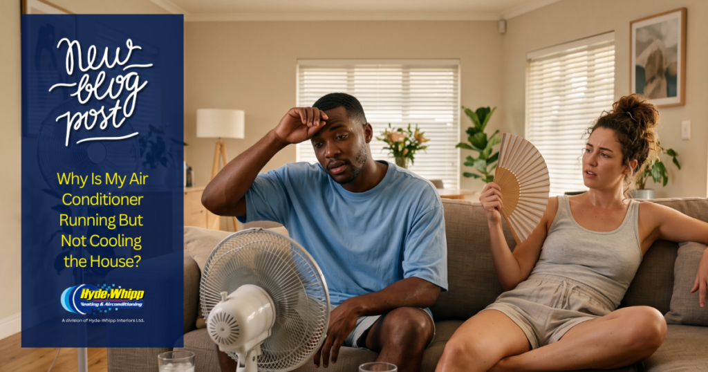 Why is my air conditioner running but not cooling the house?