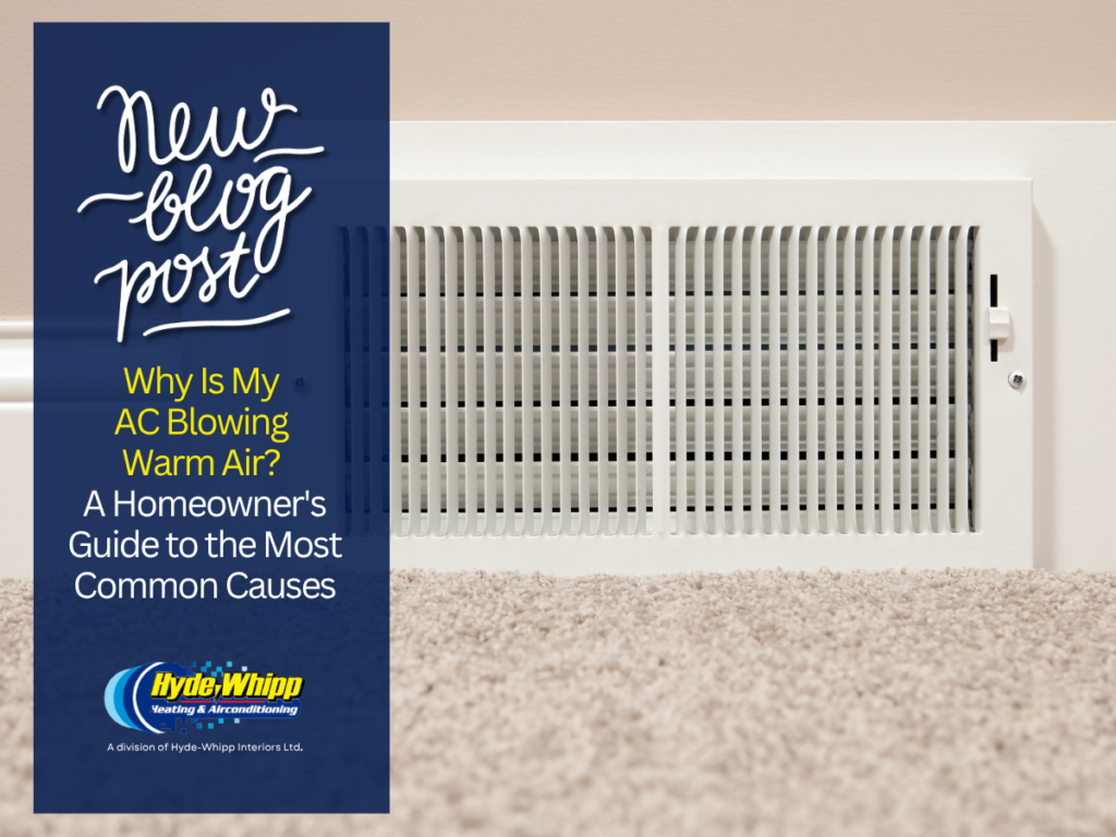 Why is My AC Blowing Warm Air?